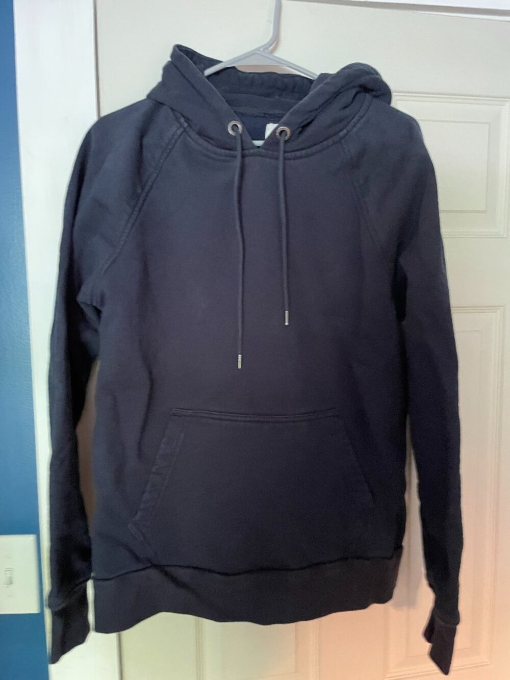 Flint and Tinder Blue Hoodie- gently used